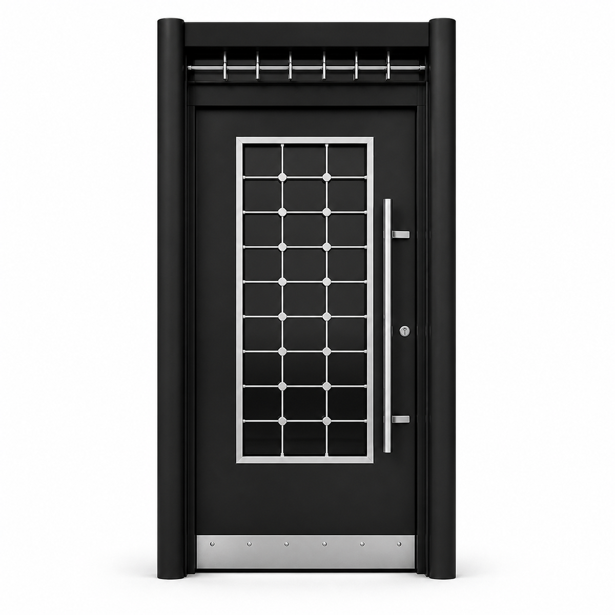 Tek Kanat Apartman Giriş Kapısı