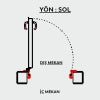 Çift Kanat Metal Yangın Kapısı